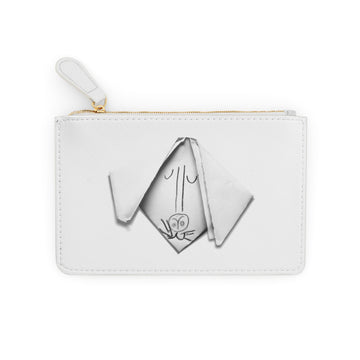 Origami Dog Mini Clutch Bag
