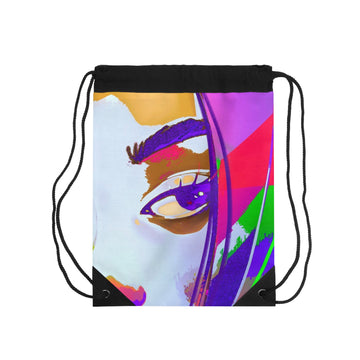 Simulacra Beauty Drawstring Bag