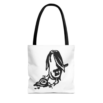 Headless Penguin Tote Bag