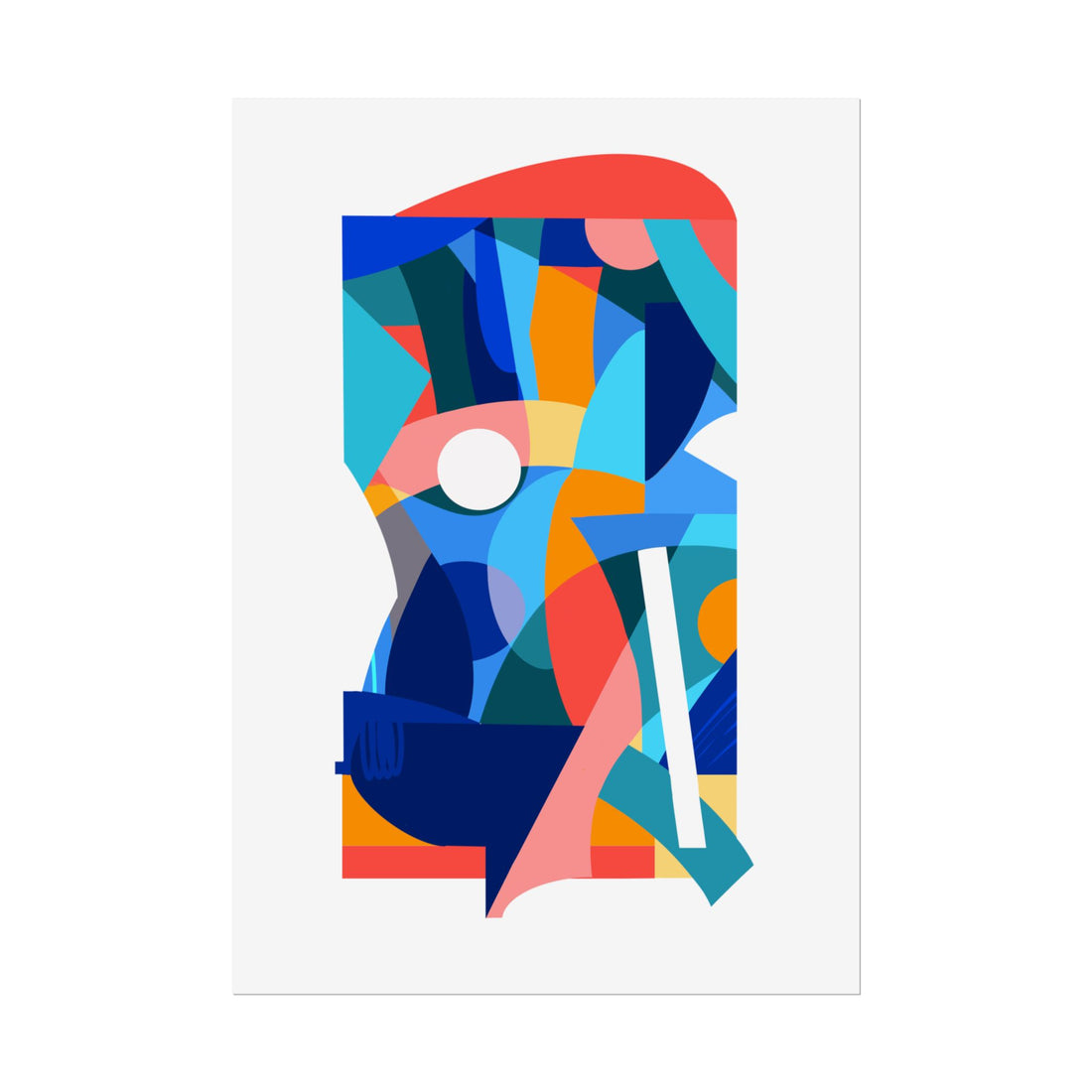 Stitched Poster