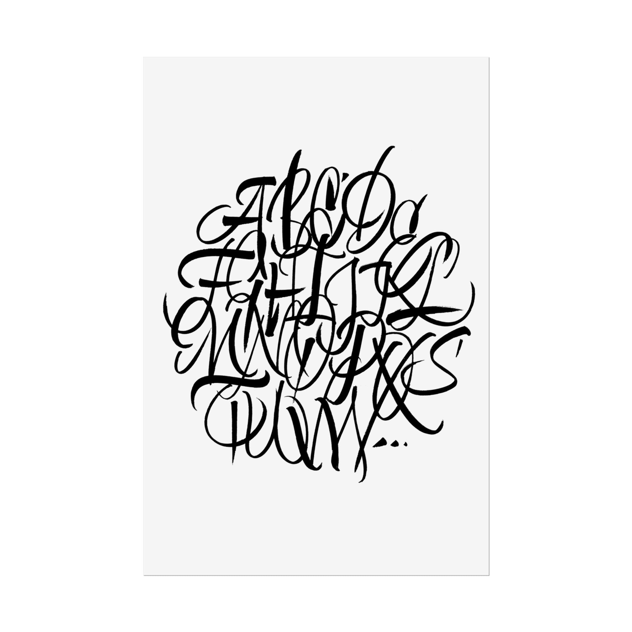 Copy of A-Z Poster