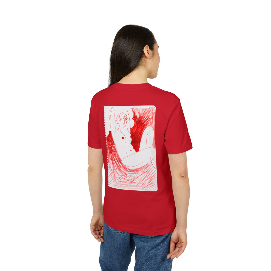 Life Drawing Framed T-Shirt
