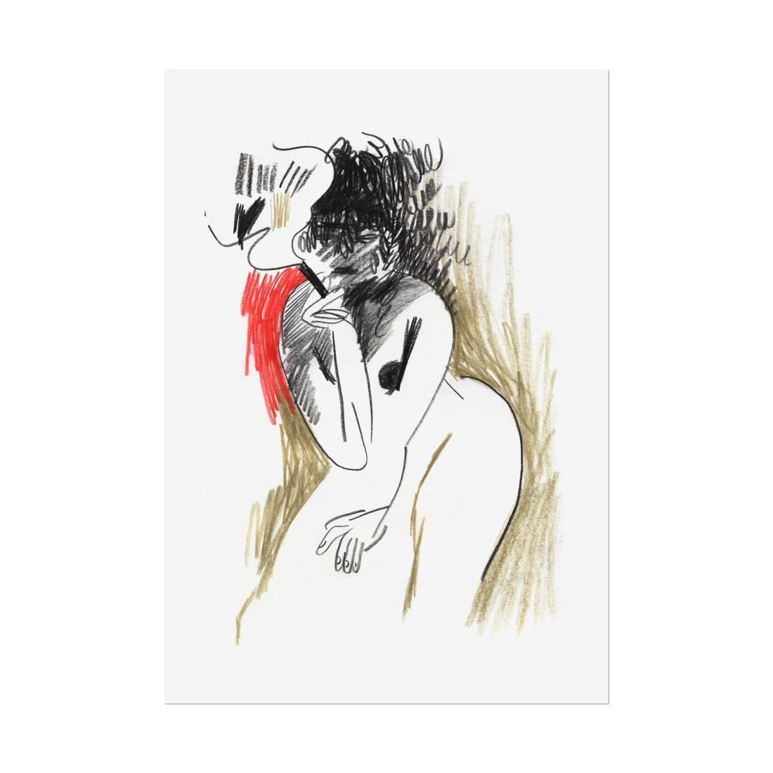 Life Drawing Poster