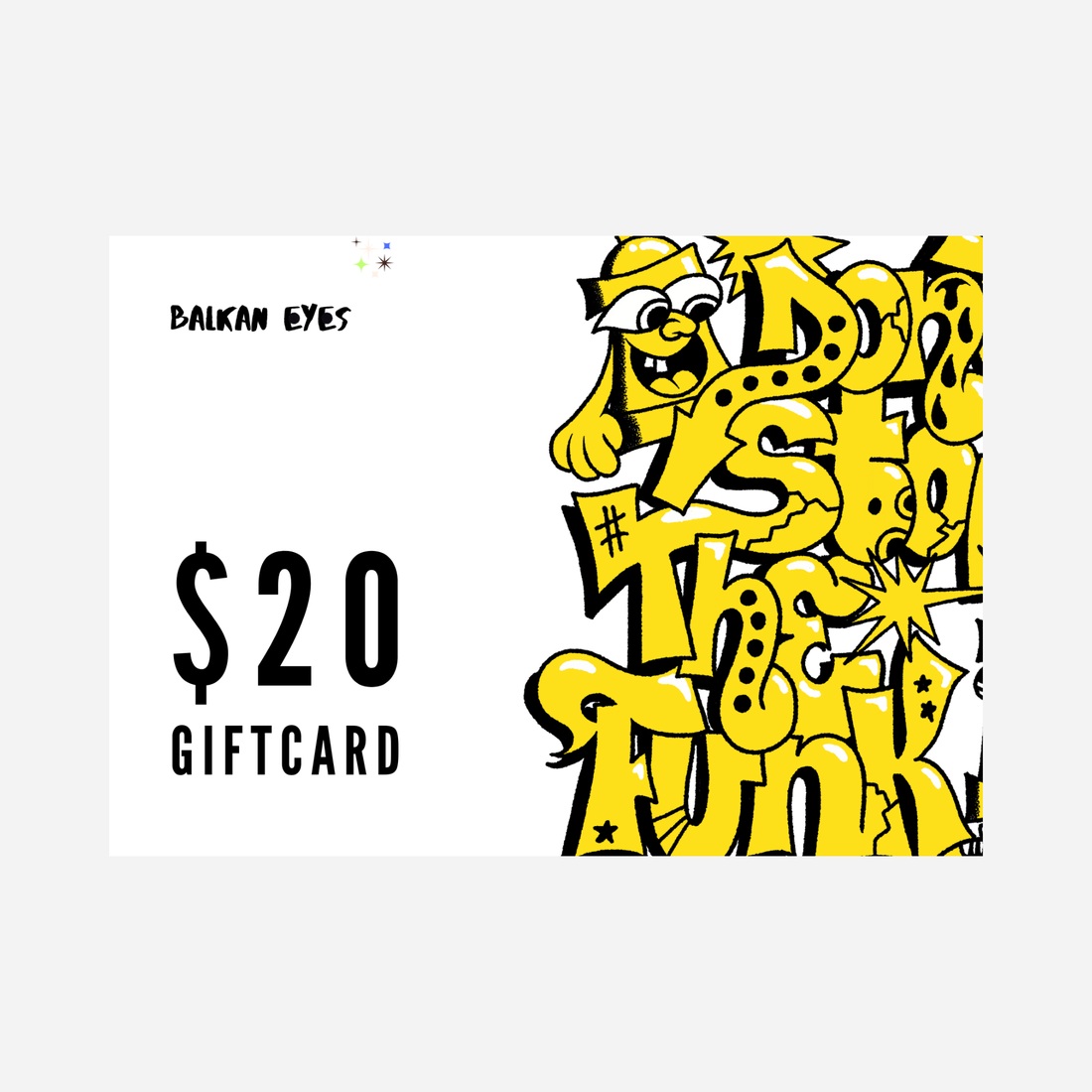 Balkan Eyes Gift Card